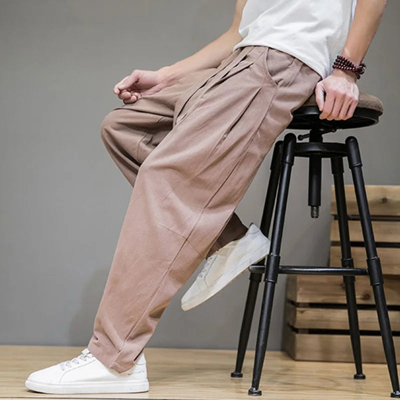 Breathable Linen Trousers for Men | Lersk