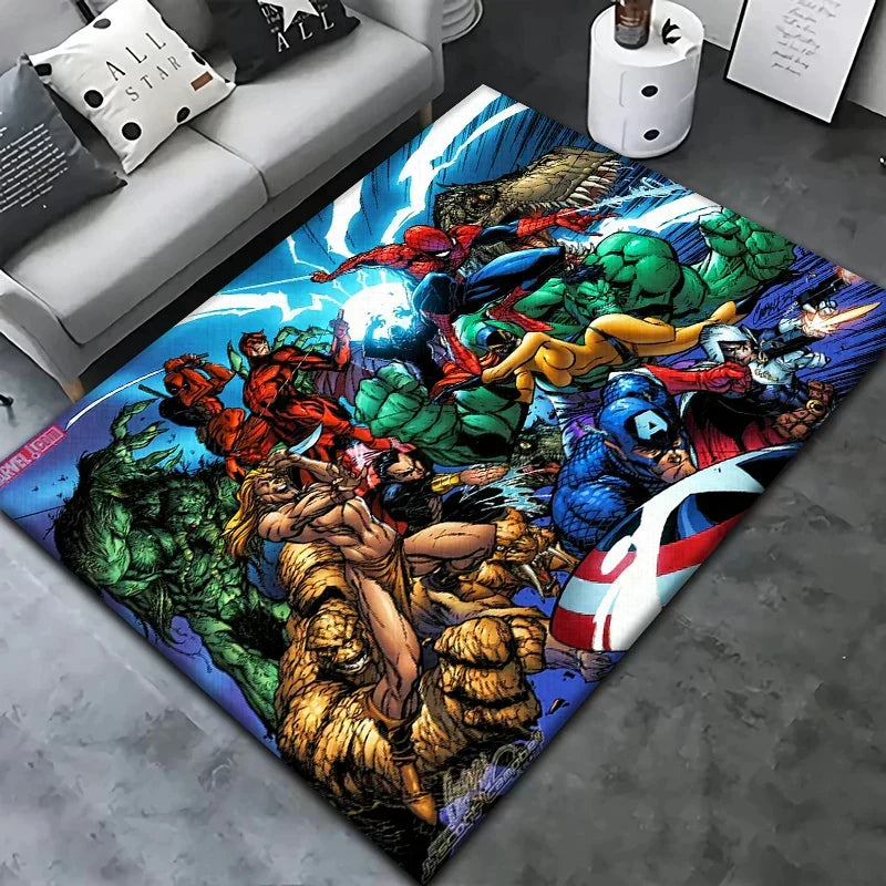 BrightHero Kids Rug Soft Durable Playroom Decor for Bedrooms and Living Spaces