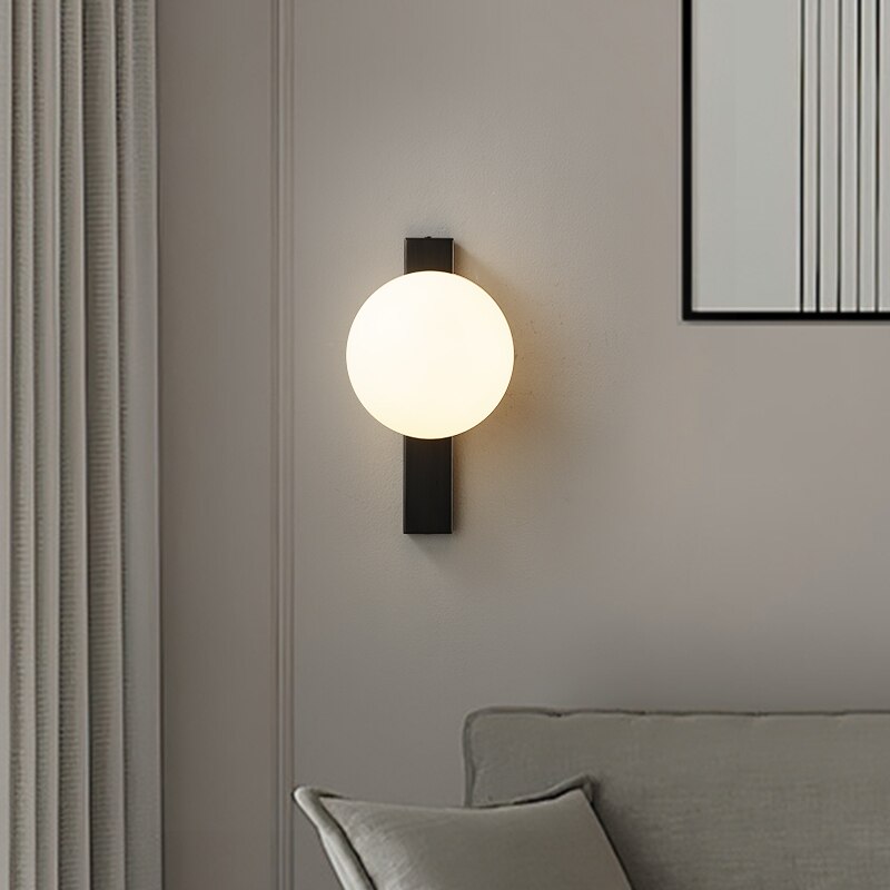 Applique da parete Aure Copper Circ LED per interni nordici | Lersk
