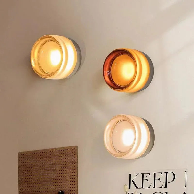 NovaLume | Glas-Wandleuchte von Lumenari Studio | Lersk