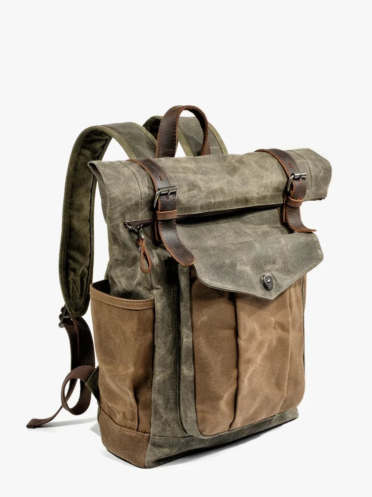 Alder Vintage Roll-Top Rucksack | Lersk