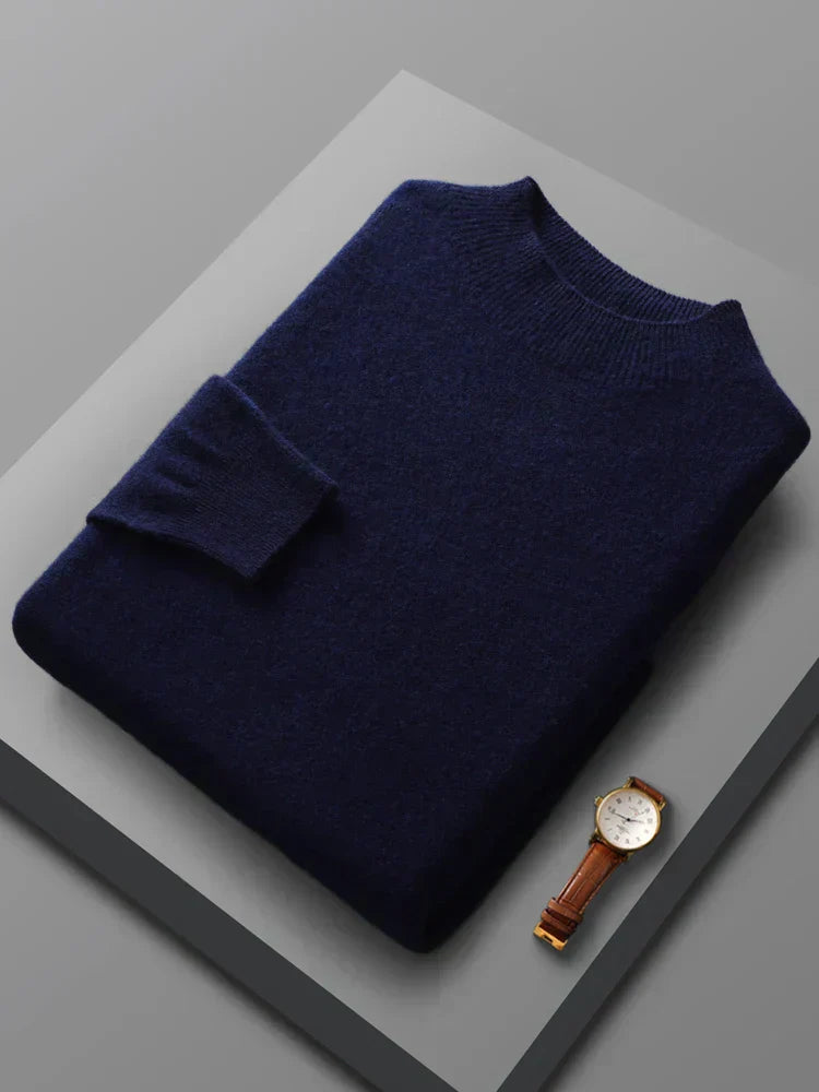 Norvale Jesienny Sweter z Wełny Merino | Lersk