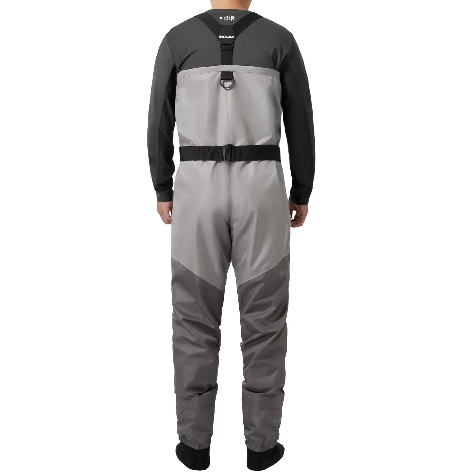 Breathable Chest Waders with Stocking Foot & Waterproof Zipper for Fly Fishing – Men's | Lersk