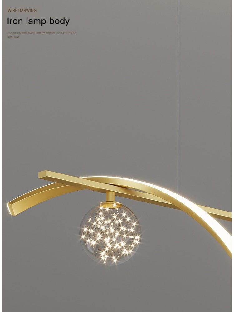 Marcelli Spiral Kronleuchter | Lersk