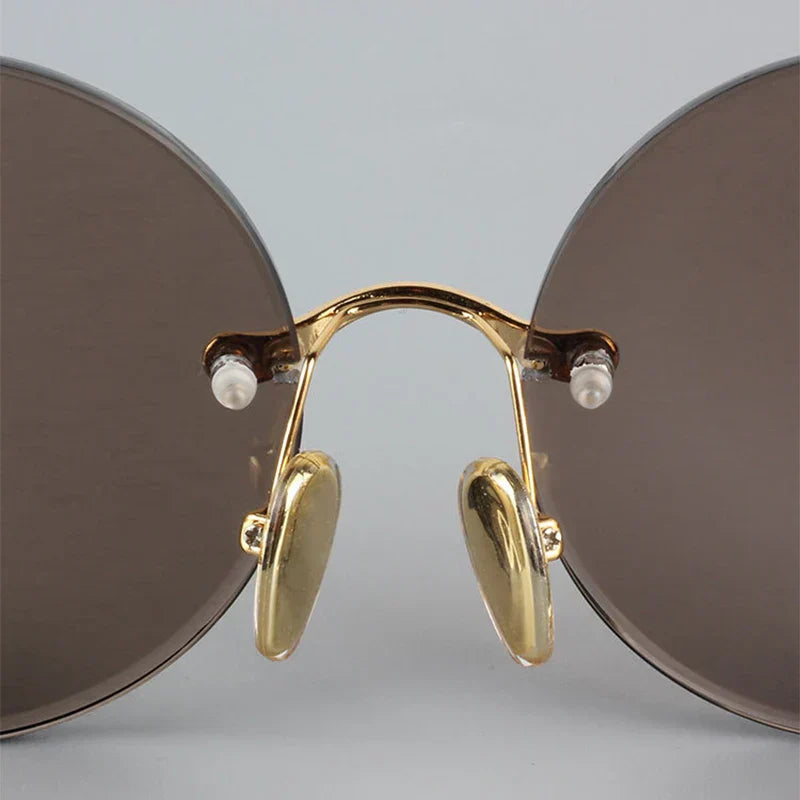 NovaLume Rimless Sunglasses UV400 Scratch Resistant | Lersk