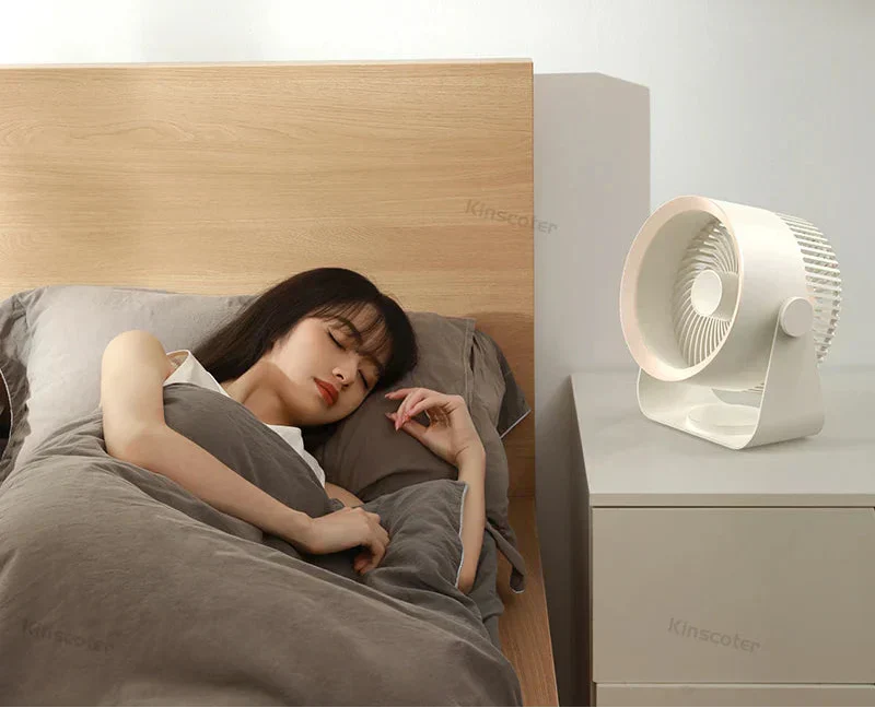 ZephyrFlow tichý ventilátor na stěnu a stůl pro domácí a kancelářské použití | Lersk