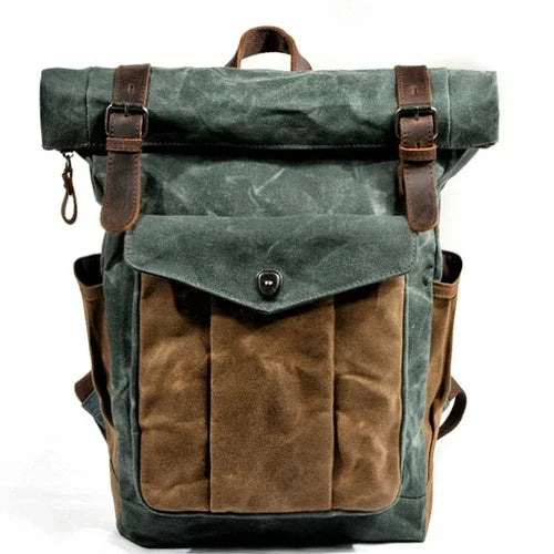 Alder Vintage Roll-Top Rucksack | Lersk