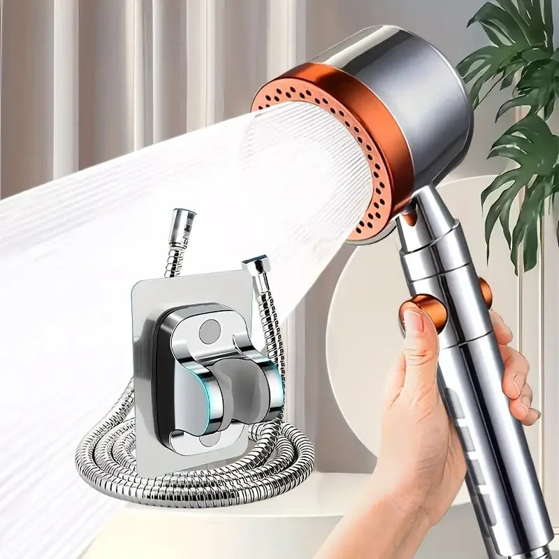 6-Mode Handheld Shower Head with Built-In Filter and One-Button Water Stop | Lersk