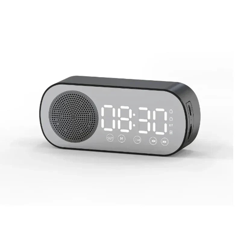 Réveil numérique avec haut-parleur Bluetooth et radio FM pour usage domestique ou professionnel aujourd'hui | Lersk