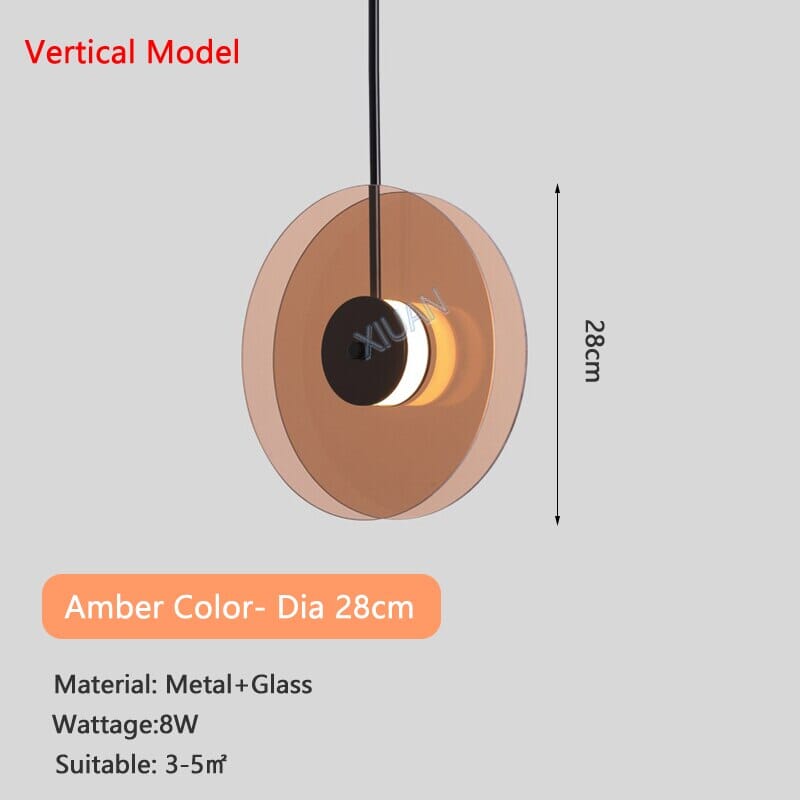 Artistic Disc Pendant | Lersk