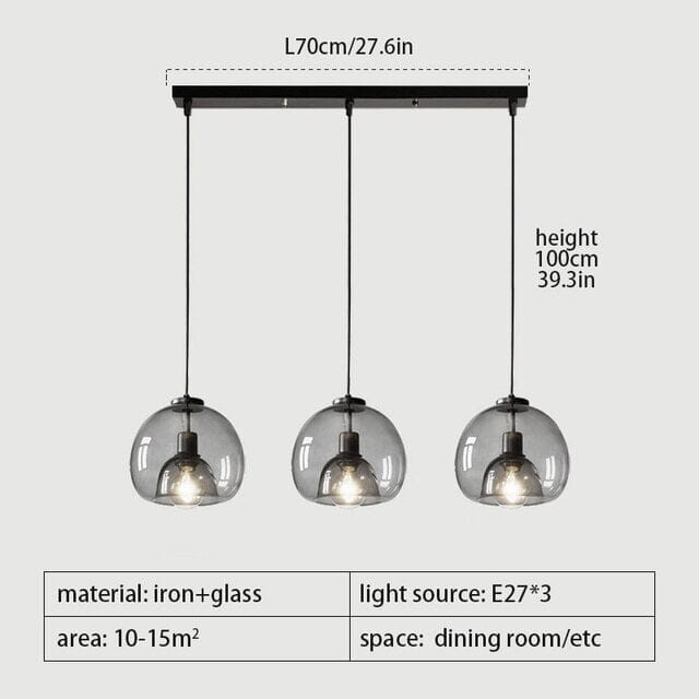 Lucento Glass Pendants | Lersk