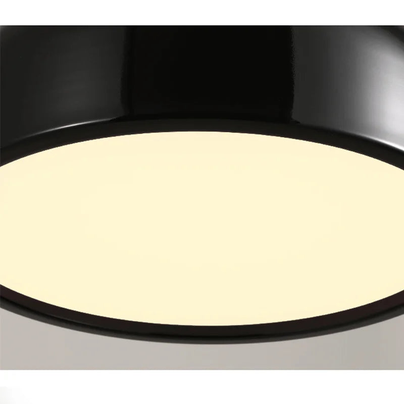 FjordLume Nordic Round Pendant Light Metal and Acrylic | Lersk