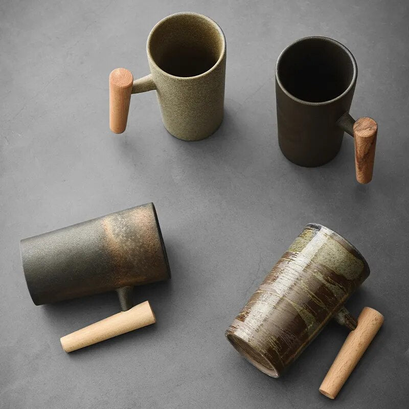 TerraNord Stentøjs Latte Krus Nordic Earth Kollektion | Lersk