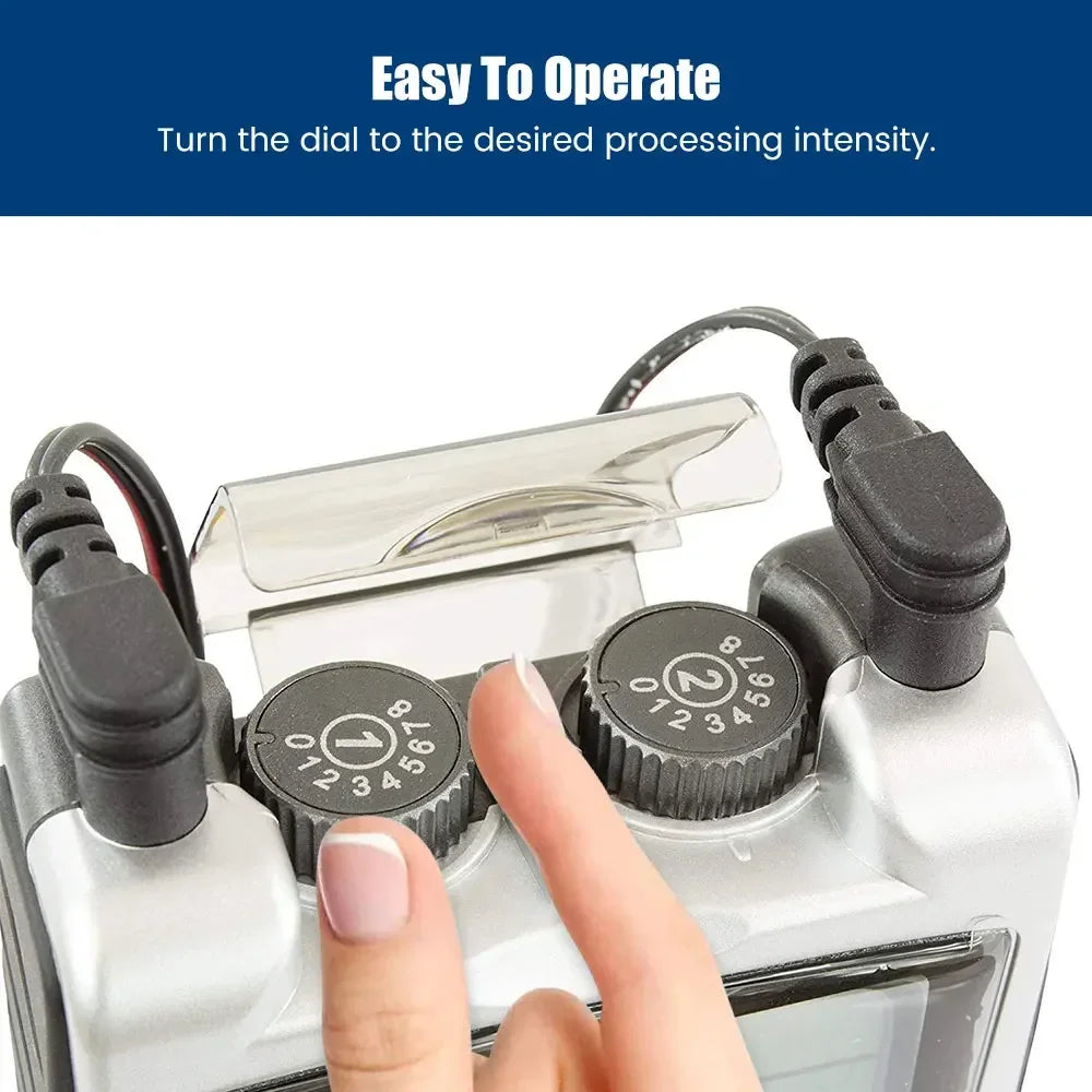 Channel TENS & EMS Muscle Stimulator with Electrode Pads for Body & Nerve Comfort | Lersk