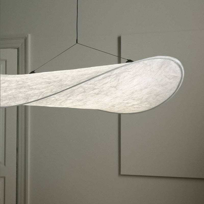 Lyra Premium Seidenblatt-LED-Kronleuchter mit Nordic Glow | Lersk