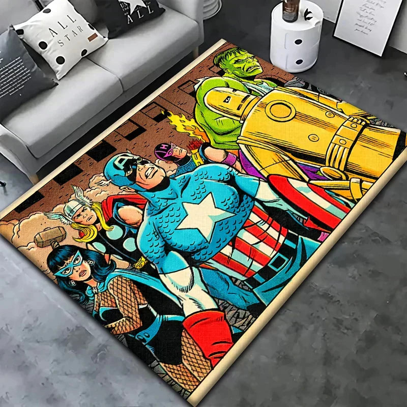 BrightHero Kids Rug Soft Durable Playroom Decor for Bedrooms and Living Spaces