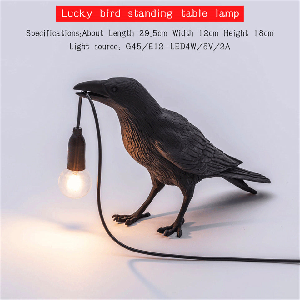 Bird Lampe LED Wandleuchte Elegante Wohnkultur für Schlafzimmer | Lersk