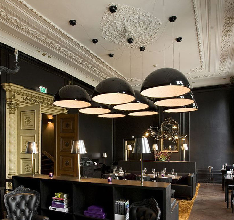 Solara Ember závěsné světlo do jídelny ve stylu poloviny století s stmívatelným LED světlem | Lersk