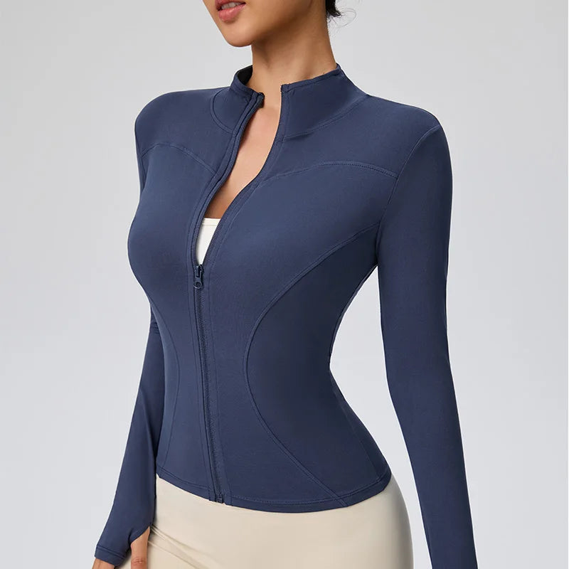 Pro-Series Pilates & Running Quick-Dry Athletic Jacket | Lersk
