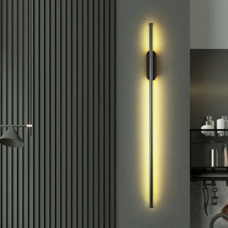 Lampada da parete LED Nordic con elegante luce ambientale per soggiorni | Lersk