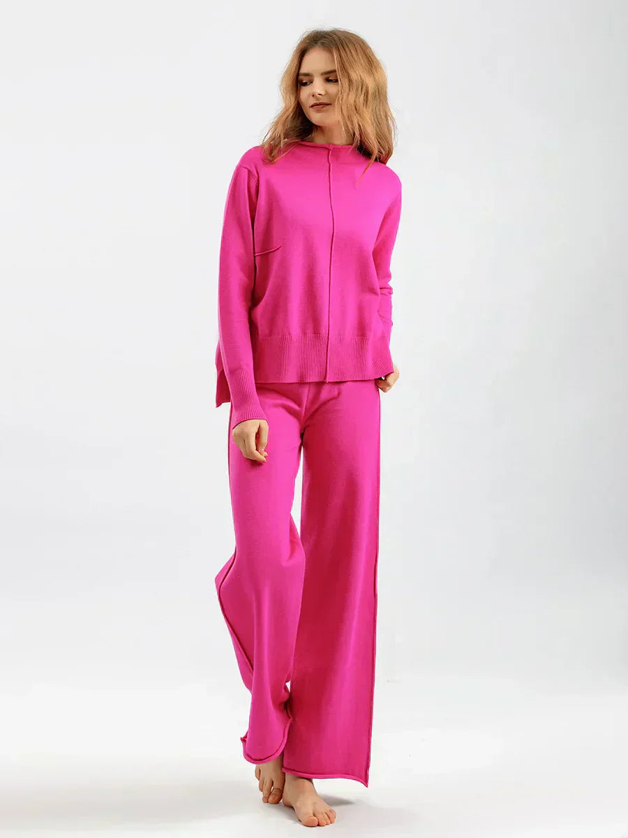 Autumn Knitwear Two-Piece Outfit | Lersk