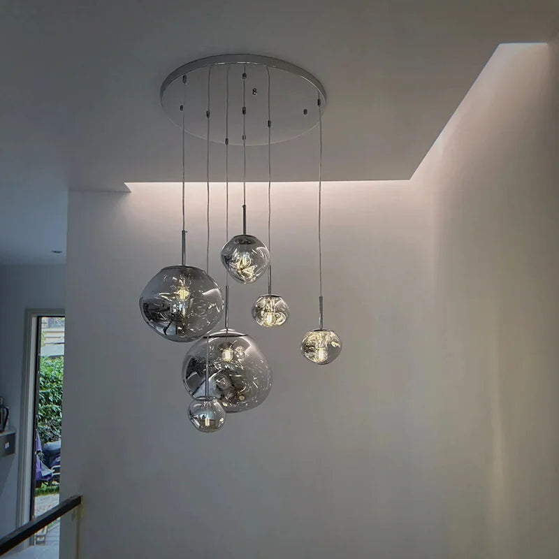 Lava Style LED Pendant Light Modern Home Decor Ambient Glow | Lersk