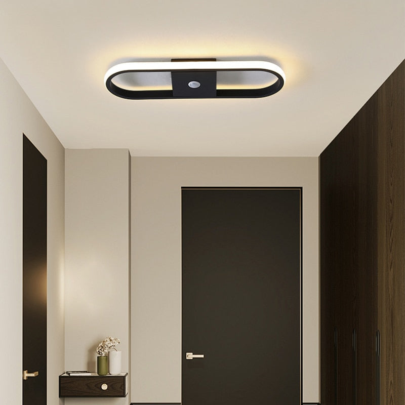 LumaPulse Ruchomoczna Lampa Sufitowa LED do Korytarza | Lersk