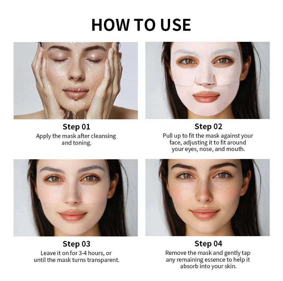 Collagen Moisturizing Mask For Daily Skincare Routine | Lersk