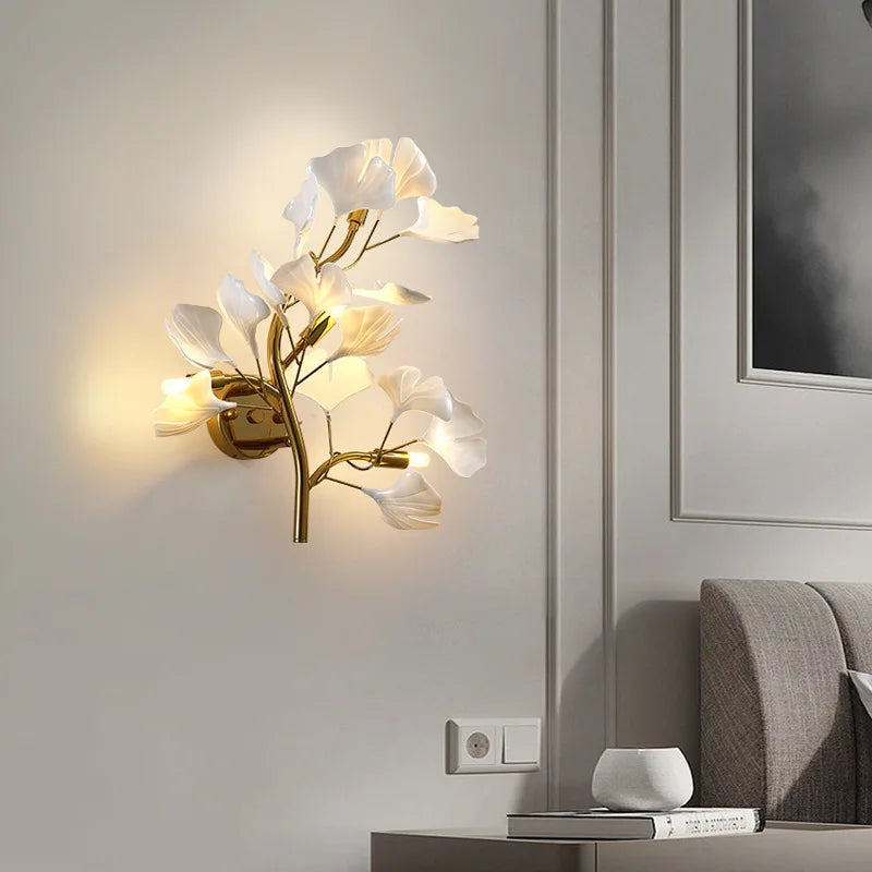 Marisol | Jasmine Leaf Wall Sconce | Lersk