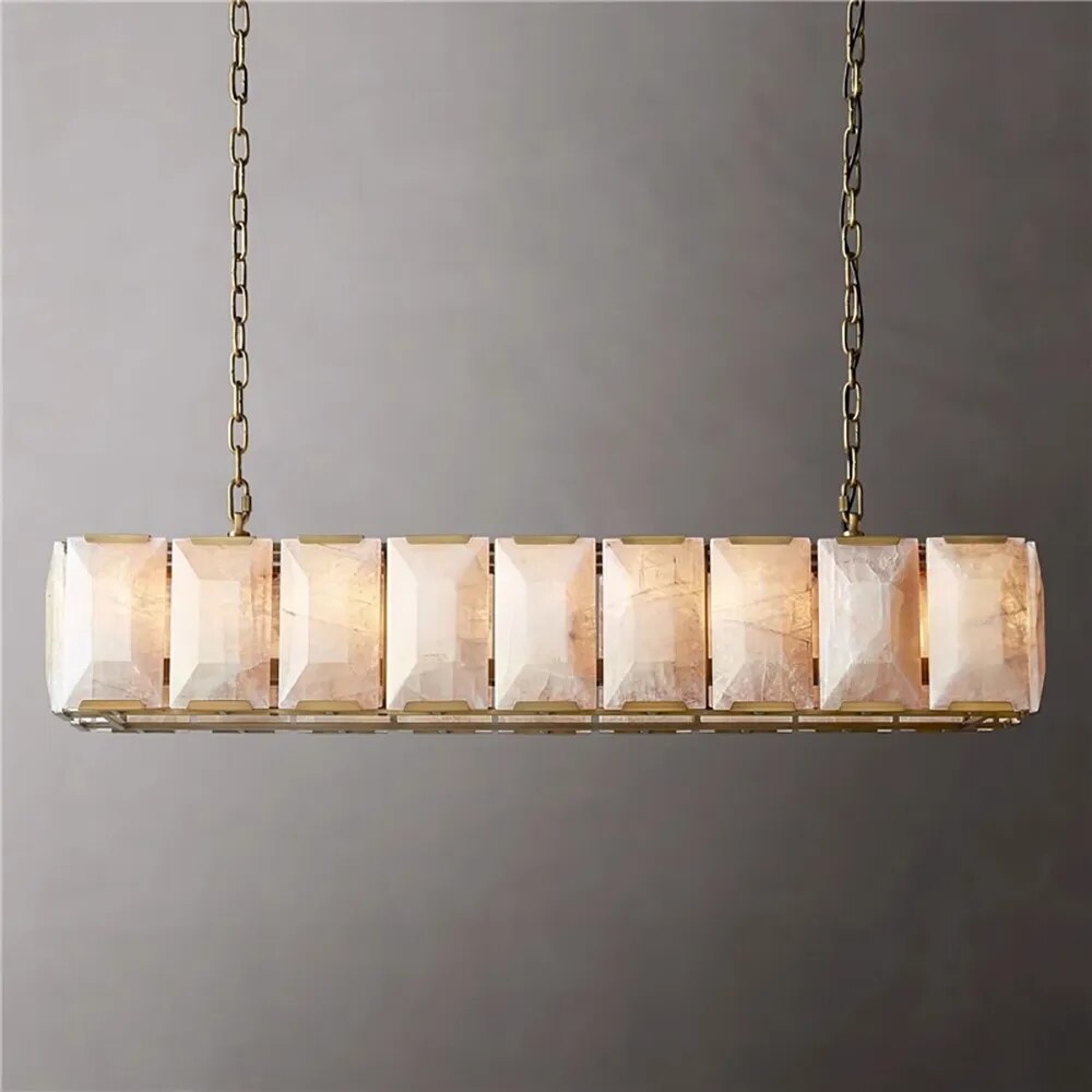 Dimmbare LED-Kronleuchter mit E14-Glühbirnen im Retro-Amerikanischer Stil | Lersk