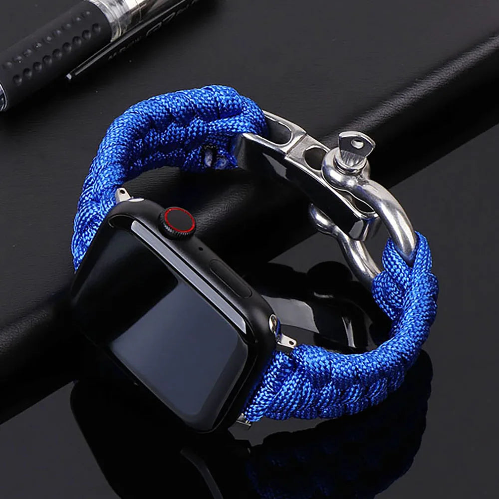 RidgeLine Adjustable Nylon-Braided Apple Watch Band | Lersk