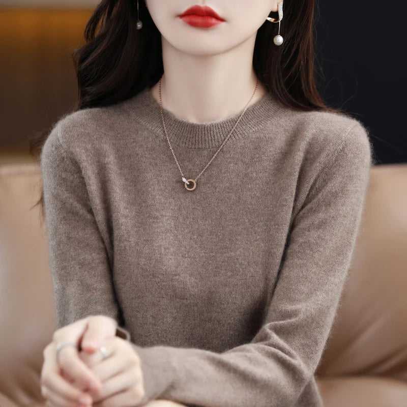 Asterra One Hundred Percent Wool Sweater for Women Autumn and Winter Warmth | Lersk