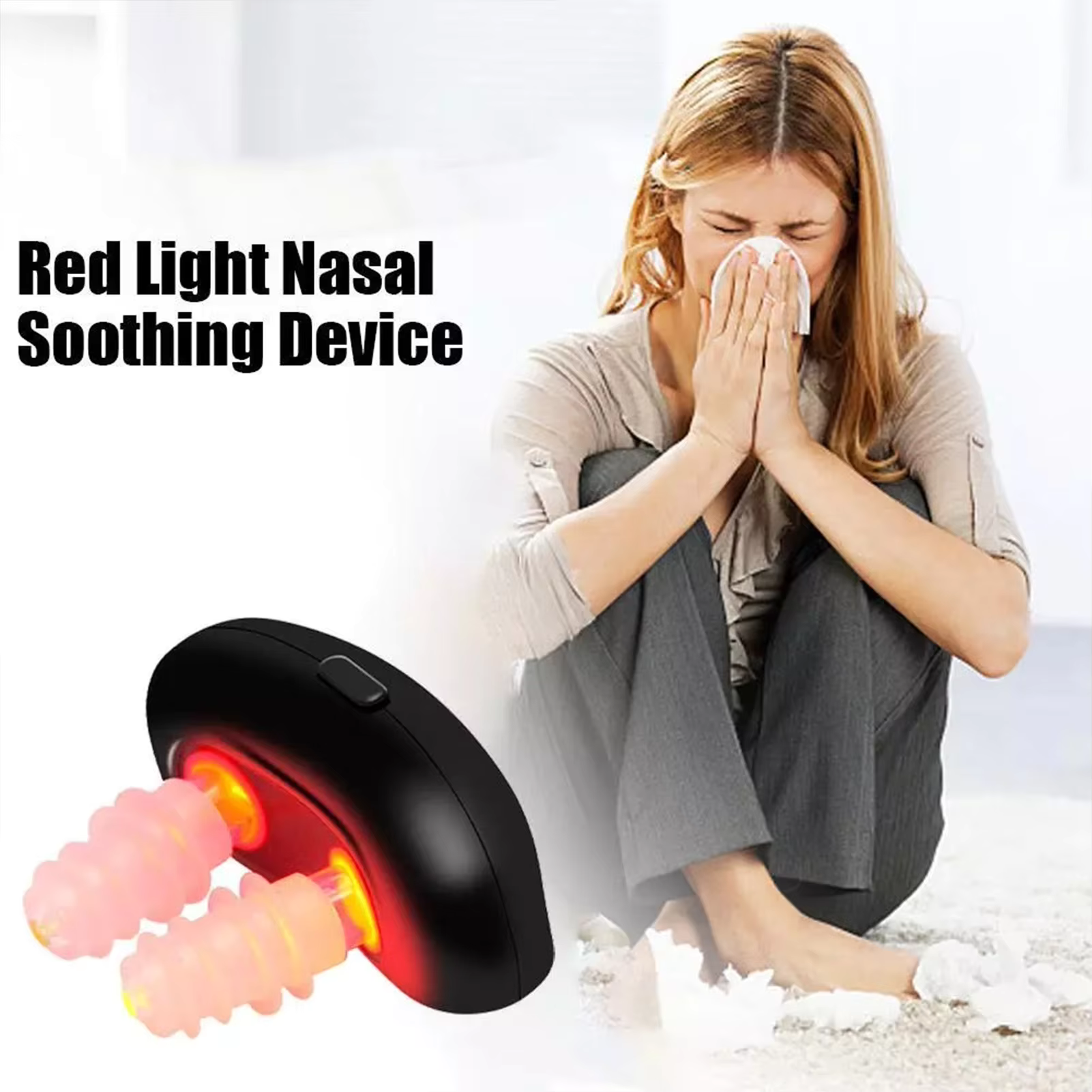 Red Light Nasal Therapy For Sinusitis Sufferers Relief | Lersk