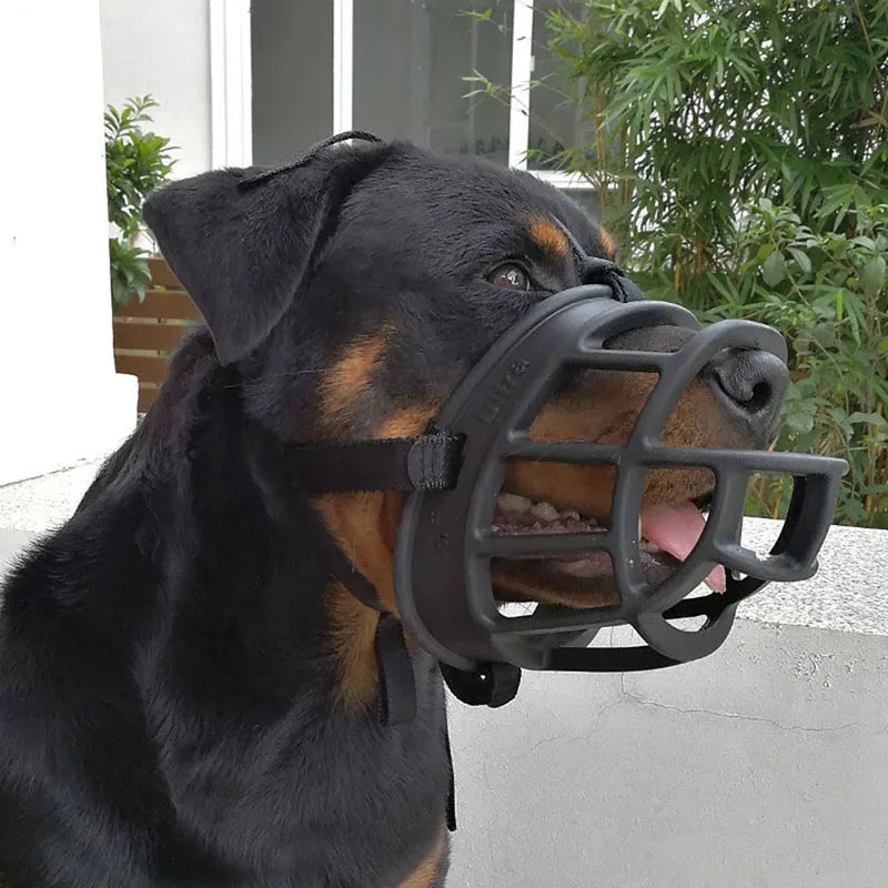 Norvo Silikon-Hundemaulkorb für kleine bis große Hunde mit verstellbarem Komfortverschluss | Lersk