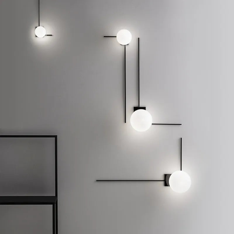 NovaShire Lumen Metal Modern Wall Lights LED Fixture | Lersk