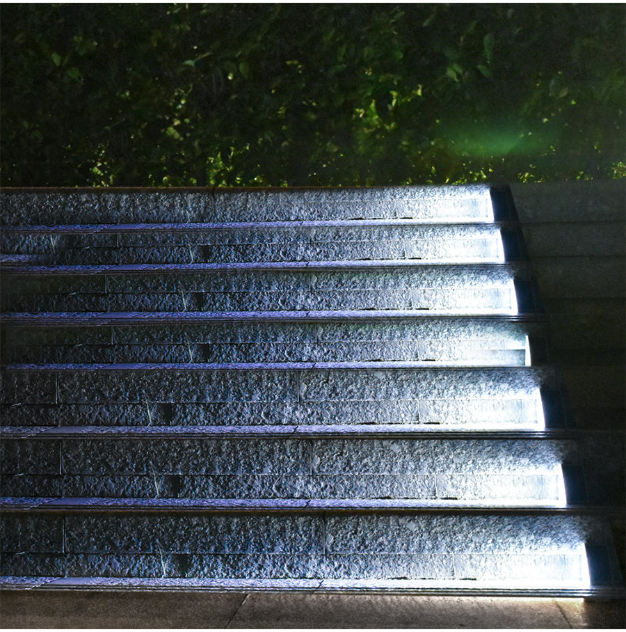 Aurelume Solar Step Lights Waterproof Outdoor Pathway LEDs | Lersk