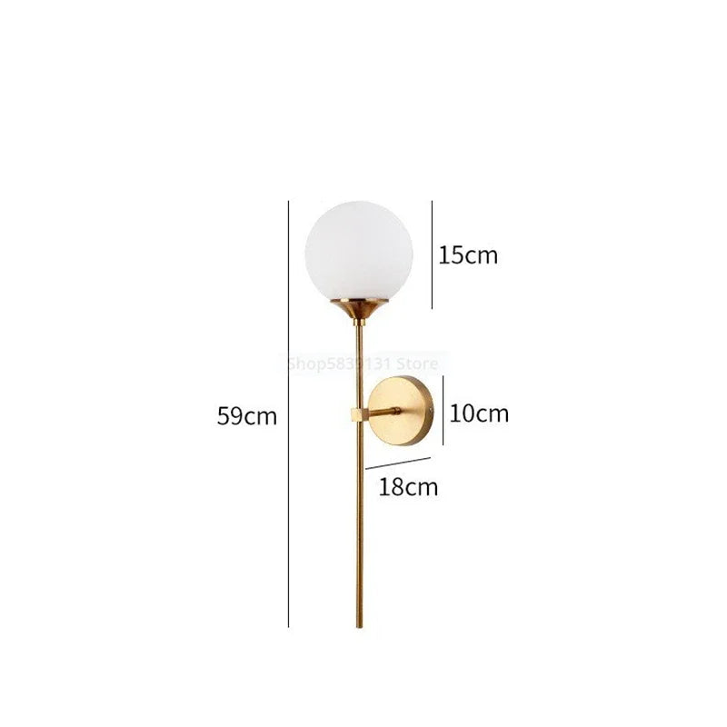 LumaNest Nordic LED nástěnná lampa s dlouhým ramenem noční světlo | Lersk