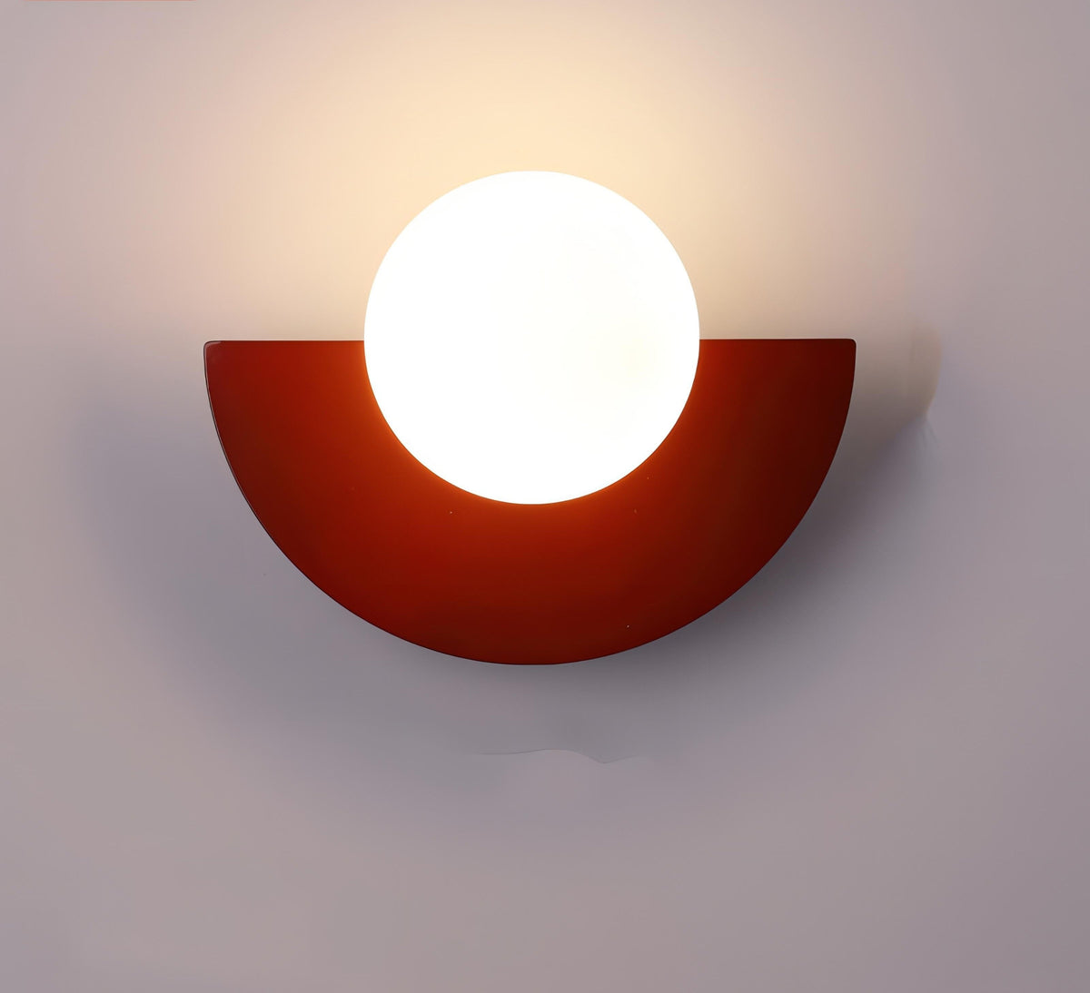 SolaraArc Semi Circular Wall Light for Nordic Warmth Ambience