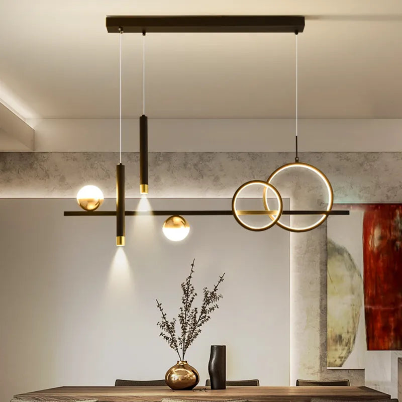 NovaLume Minimalist LED Pendant Lights with Remote Control | Lersk