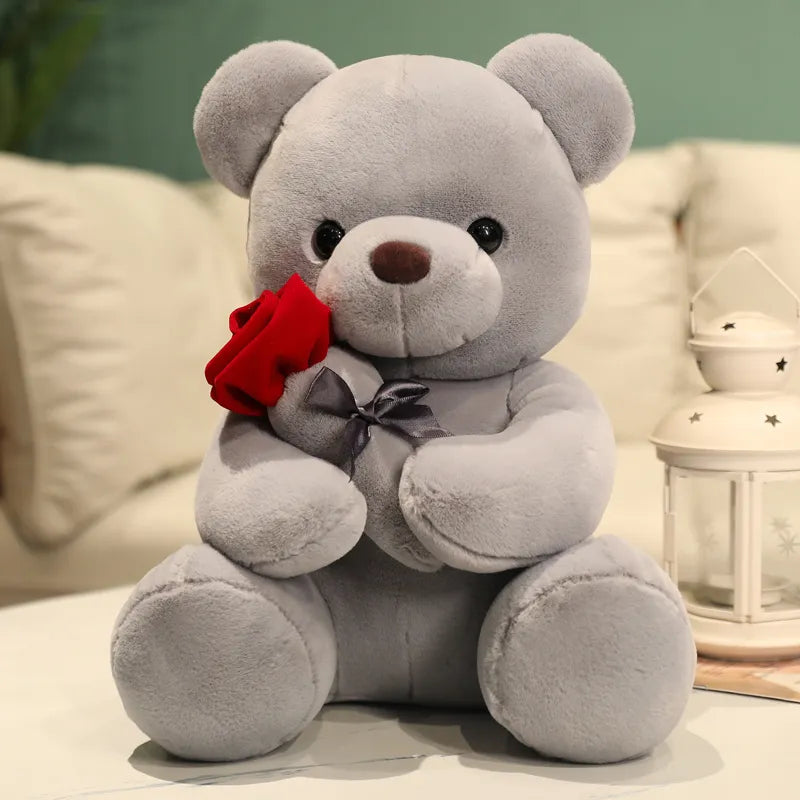 BlossomWish bamse og rosegave til hende til Valentinsdag | Lersk