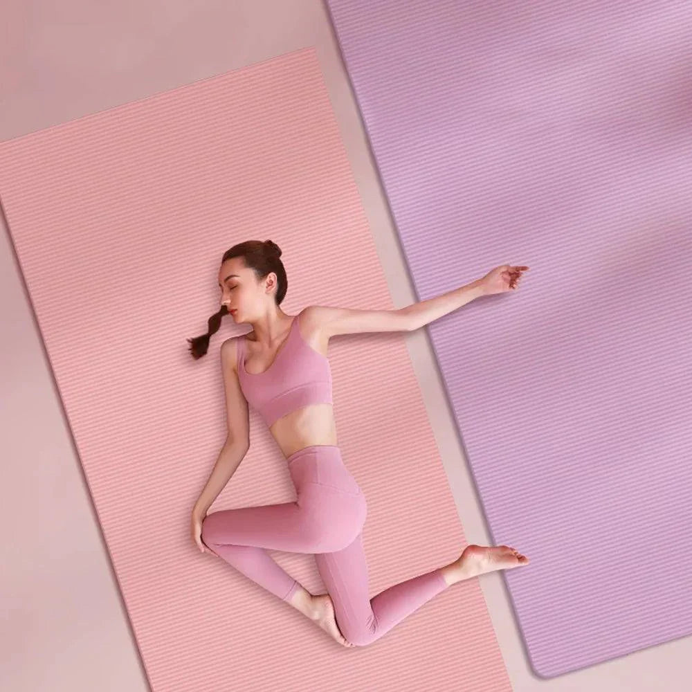 Rutschfeste Yogamatte für Komfort, Stabilität und Langlebigkeit für alle Levels | Lersk