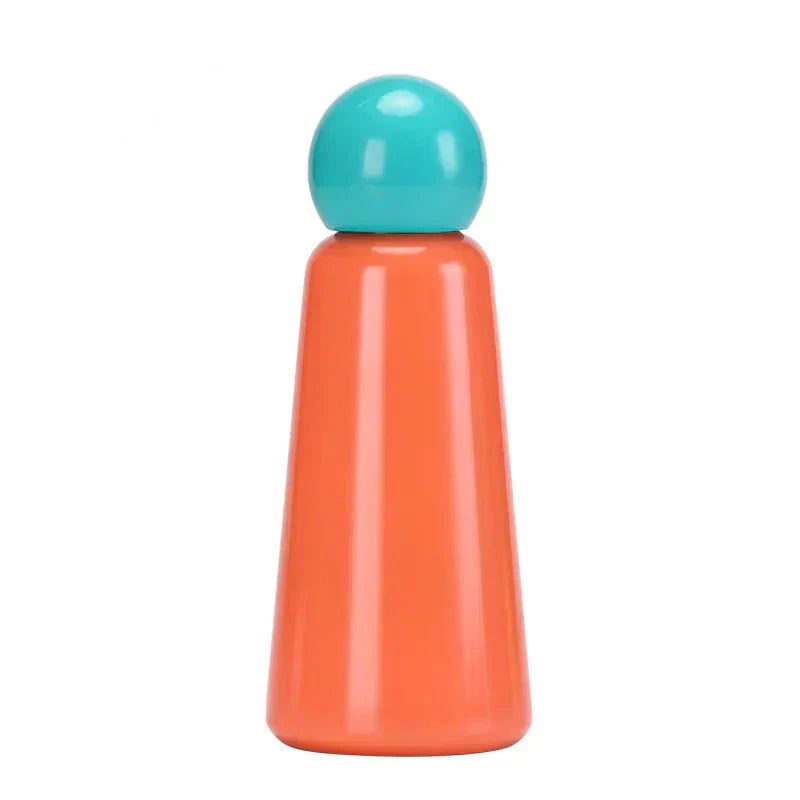Botella bicolor de acero inoxidable para hidratación diaria y uso duradero ideal para gimnasio, viaje y oficina | Lersk