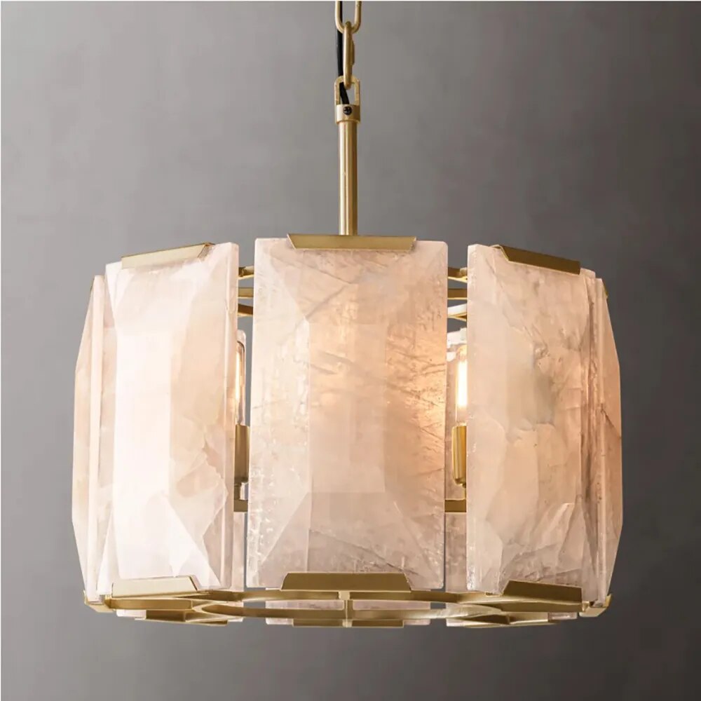 Dimmbare LED-Kronleuchter mit E14-Glühbirnen im Retro-Amerikanischer Stil | Lersk