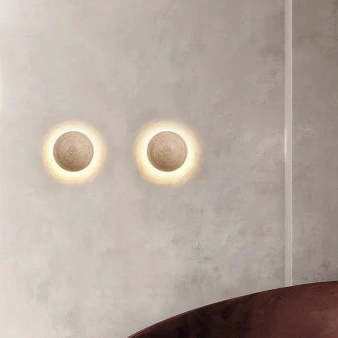 Asterra Cream Wall Lamp | Minimalist Indoor Lighting | Lersk