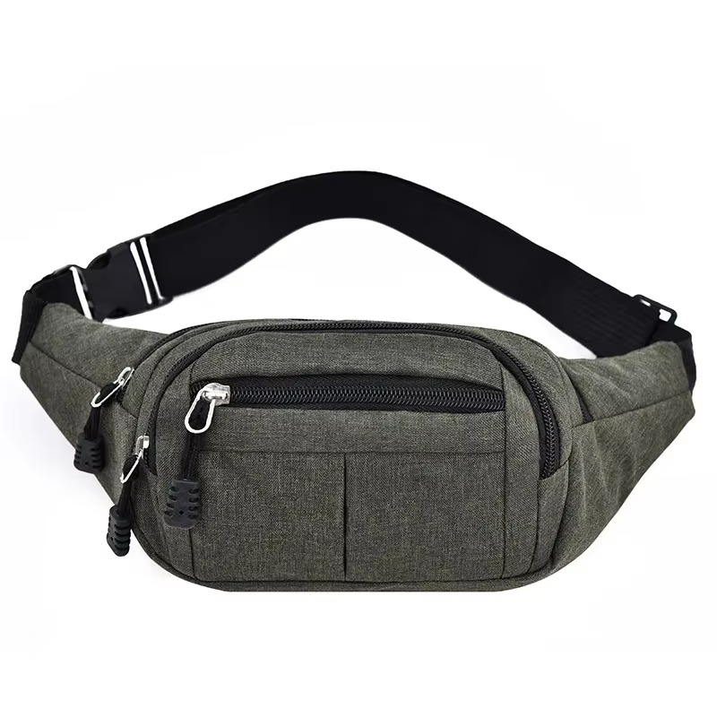 Bolso unisex impermeable de lona para cintura y bandolera para deportes al aire libre | Lersk