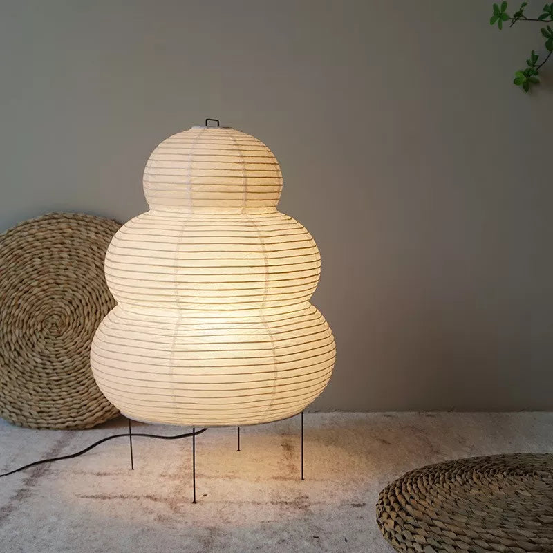 Hinori | Wabi-Sabi Tripod Floor Lamp | Lersk