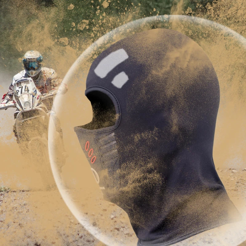 Winddichte atmungsaktive Motorrad-Winter-Vollgesichtsmaske für kaltes Wetter und Windschutz | Lersk