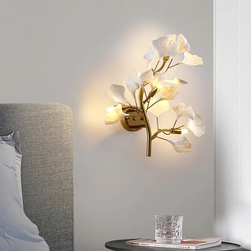 Marisol | Jasmine Leaf Wall Sconce | Lersk