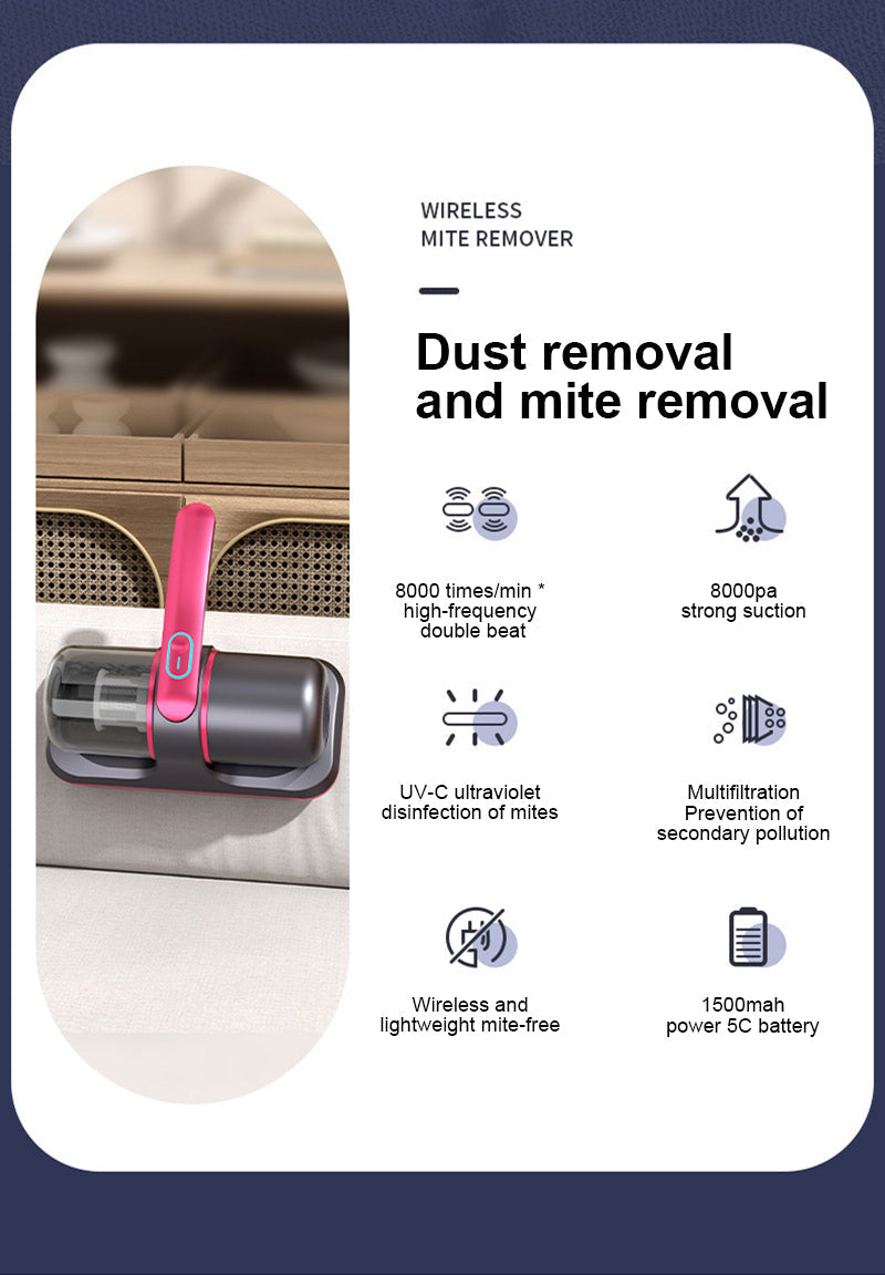 Aspirapolvere NovaShield UV per Materassi per Pulizia Profonda di Letti e Divani | Lersk