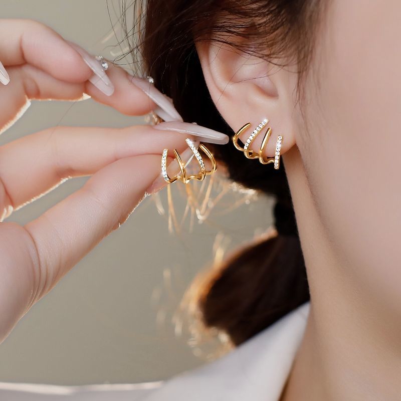 Elara Earrings 4 In 1 Hoop Design For Bold Style Lovers | Lersk